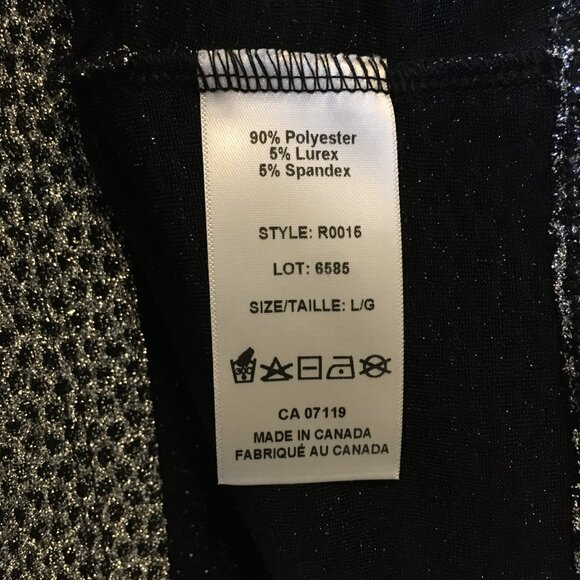 NWT Sparkly Rockstar Ruched Half Sleeve Top - Picture 8 of 13